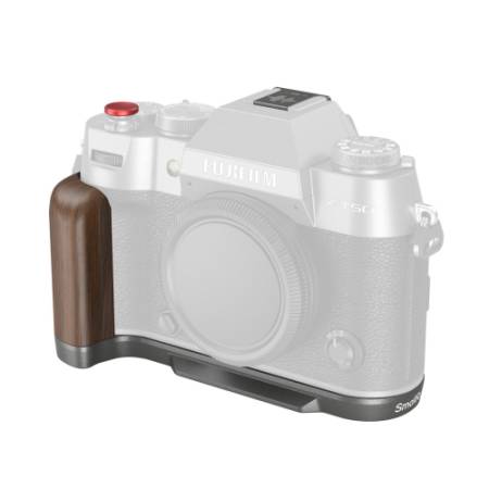SmallRig 4736B - montażowa płytka L-kształtna + drewniany uchwyt, do FUJIFILM X-T50